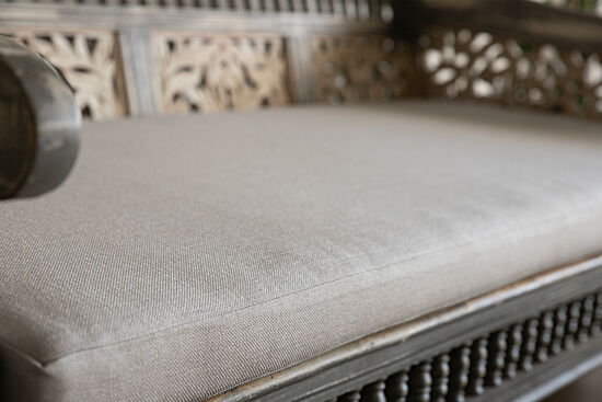 2940-7676 B TEKLI KOLTUK GRI-BEYAZ 65x65x90cm - 2