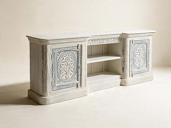 2988-1772 TV UNITESI NATUREL-MAVI 235x45x85cm - 2