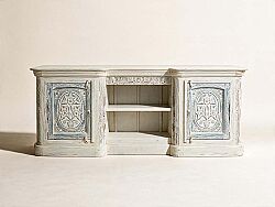 2988-1772 TV UNITESI NATUREL-MAVI 235x45x85cm - KERVAN