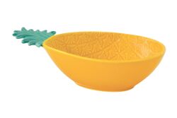 3024 PIYG Porselen Kase 30 x 19 cm - Sarı-Yeşil - KERVAN