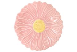 3172 DASP Porselen Pasta Tabağı 21 cm - Pembe - KERVAN