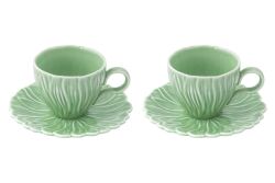 3180 DASY 2'li Porselen Kahve Fincan Seti 80 ml - KERVAN