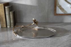 525765-2 DEKORATIF TABAK BUYUK 46x33x13cm - Thumbnail