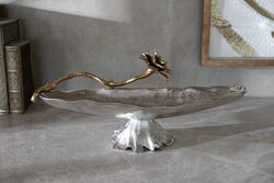 525767-1 DEKORATIF KAYIK TABAK KUCUK 50x16x20cm - Thumbnail