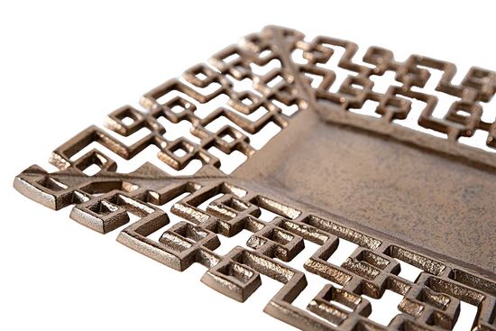 525880-2 DEKORATIF TABAK BUYUK 51x31x3cm