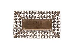 525880-2 DEKORATIF TABAK BUYUK 51x31x3cm - Thumbnail