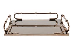 TEPSİ - 526121-2 AYNALI TEPSI BUYUK 45x30x8cm