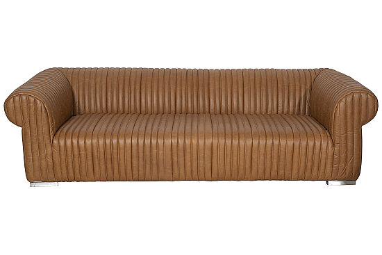 6036-3D UCLU KOLTUK DERI DILIMLI CAMEL110x260x70cm - 4