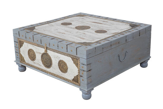 7719A SANDIK GRI-KREM 100x100x46cm - 2