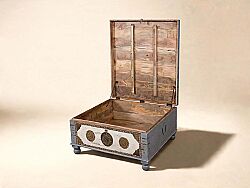 7719A SANDIK GRI-KREM 100x100x46cm - 3