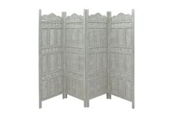 HSH-KRVN ORTAK - 8503-8450-RAC-2230 PARAVAN ANTIK GRI 200x10x180cm