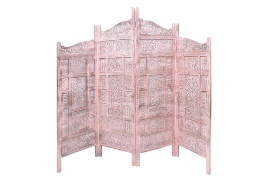 8503-8450-RAC-2230-TK-9039-9308 PARAVAN ANTIK PEMBE 200x10x180cm - 1