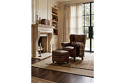 867ST DERI PUF ESKITILMIS KAHVE 50x50x45cm 611DB - 3