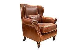 890 DERI BERJER ESKITILMIS KAHVE 90x80x95cm 611DB - 2