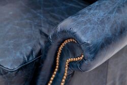 890 DERI BERJER MAVI 90x80x95cm - 5