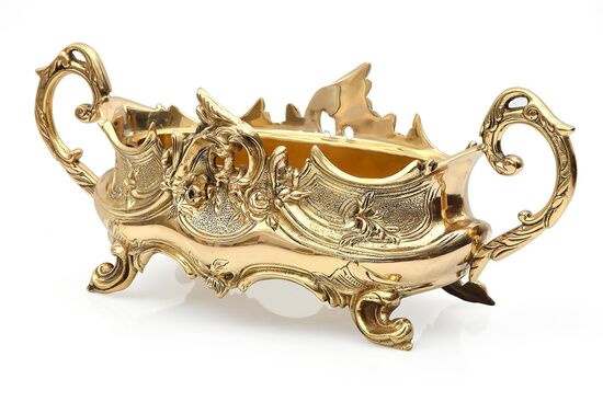 9681-AG GONDOL OVAL ALTIN 38x15x15cm 759INS10
