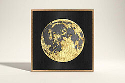 97060003 TABLO DK-8174 82X82CM GOLD - KERVAN
