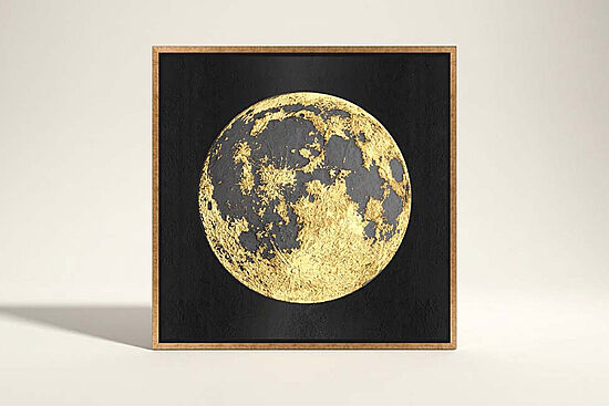 97060003 TABLO DK-8174 82X82CM GOLD - 1