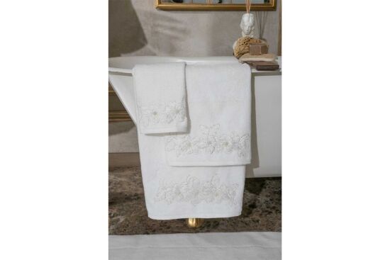 ADOSSE 90X150 HAVLU ECRU - 6