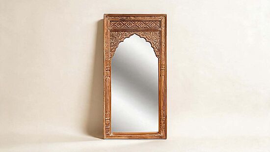 AHŞAP ANTIK AYNA KAHVE 92x10x183 TK-013955-TK-013474 - 1