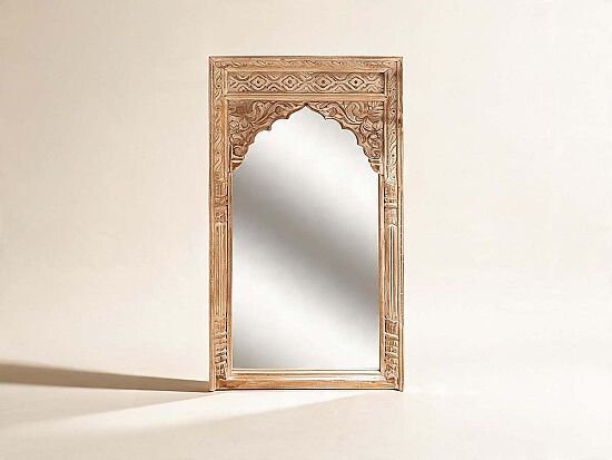AHŞAP ANTIK AYNA KAHVE 92x10x183 TK-013955-TK-013474 - 2