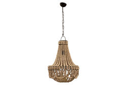 AHSAP BONCUKLU AVIZE NATURAL 40x55cm