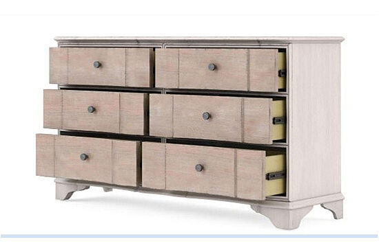 ALCOVE DRESSUAR KREM-KAHVE 6 ÇEKMECE 51x174x96.52cm 321130-2801 - 3