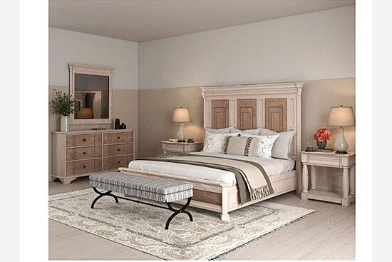 ALCOVE DRESSUAR KREM-KAHVE 6 ÇEKMECE 51x174x96.52cm 321130-2801 - 6