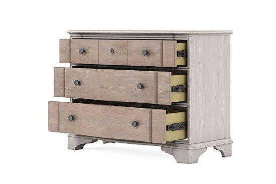 ALCOVE ŞİFONYER KREM-KAHVE 4 ÇEKMECE 46x91x75cm 321148-2801 - 3