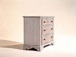 ALCOVE ŞİFONYER KREM-KAHVE 3 ÇEKMECE 46x91x75cm 321148-2801 - 2