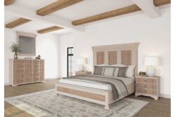 ALCOVE YATAK+ 2 KOM.KREM-KAHVE 180x236x183cm 321135-2801FB-HB-RS-321141-2817 - 7