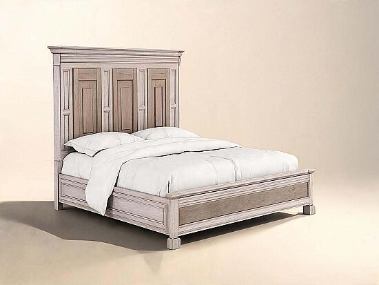 ALCOVE YATAK+ 2 KOM.KREM-KAHVE 180x236x183cm 321135-2801FB-HB-RS-321141-2817 - 2