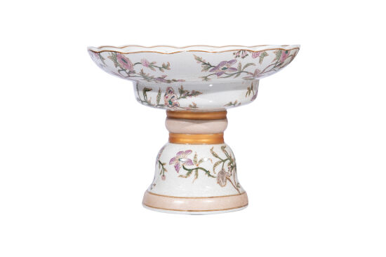 ALISTA DEKORATİF AYAKLI TABAK 27X27X20.5 CM CF018-H - 1