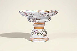 ALISTA DEKORATİF AYAKLI TABAK 27X27X20.5 CM CF018-H - HSH-KRVN ORTAK