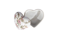 ALISTA DEKORATİF KALPLİ KUTU 11X10.7X6 CM CF018-H - 4