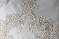 ALMES NEVRESIM TAKIMI KREM-GOLD KING SIZE 260x240cm 6 PRC - 4