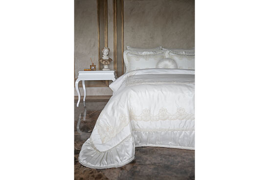ALMES YATAK ORTUSU KREM-GOLD 270x270cm 4 PRC - 6