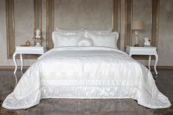 ALMES YATAK ORTUSU KREM-GOLD 270x270cm 4 PRC - KERVAN