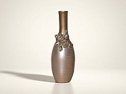 ALORE VAZO BÜYÜK 12X36 CM PUDRA-GOLD - KERVAN