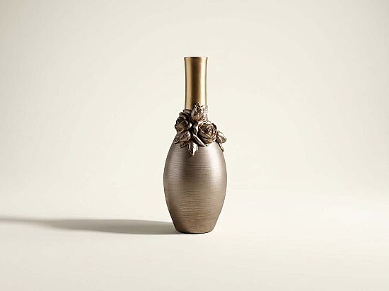 ALORE VAZO KÜÇÜK 11X29 CM PUDRA-GOLD(DY) - 1