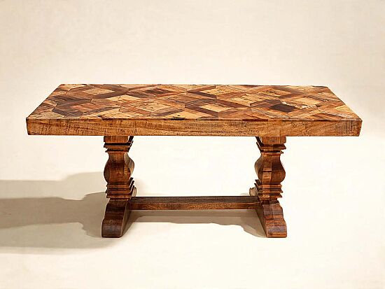 ALTIN ŞERİT ORTA SEHPA DIKDORTGEN 70x135x55cm - 1