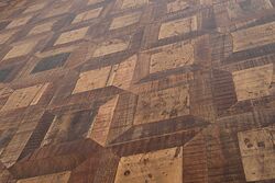 ALTIN ŞERİT YEMEK MASASI 100x220x78cm - Thumbnail