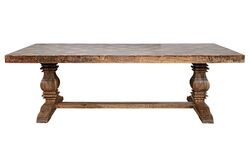 YEMEK MASASI - ALTIN ŞERİT YEMEK MASASI 110x250x78cm