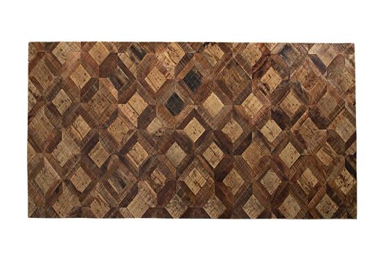 ALTIN ŞERİT YEMEK MASASI 90x180x78cm - 3