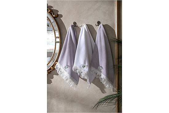 ANİTA 3 PRÇ KUTULU HAVLU SET - 3