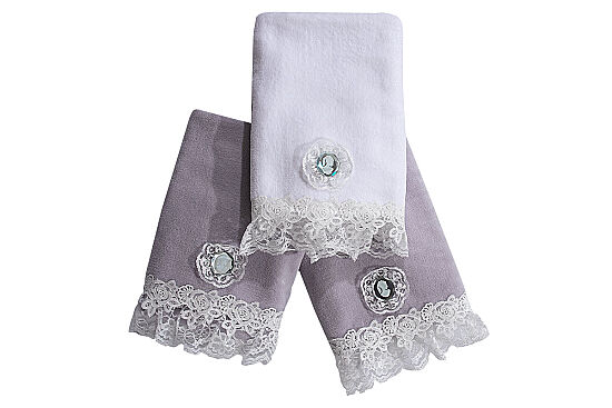 ANİTA 3 PRÇ KUTULU HAVLU SET - 5