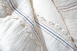 ANTONİN NEVRESİM TAKIMI 240X220 4 PRC ECRU-MAVİ - 4