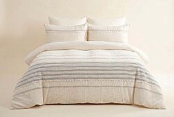 ANTONİN NEVRESİM TAKIMI 240X220 4 PRC ECRU-MAVİ - 2