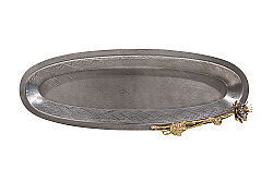 ANYMOON Ayaklı Oval Tabak 51,5x17,5x19 CM SB-17823 - 3