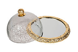 ANYMOON Kapaklı Kek Sunumluk 25x25x19 CM SB-18460 - 4